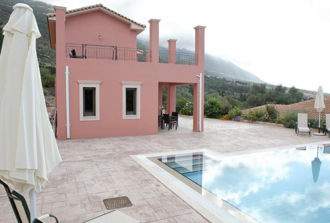 Provenzo And Meliti Villas Lourdata  Bagian luar foto