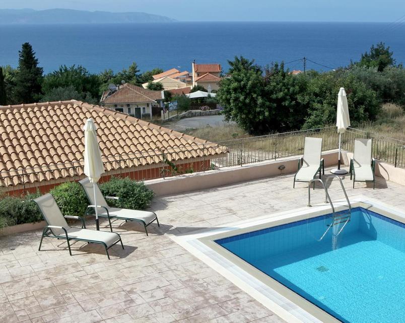 Provenzo And Meliti Villas Lourdata  Bagian luar foto